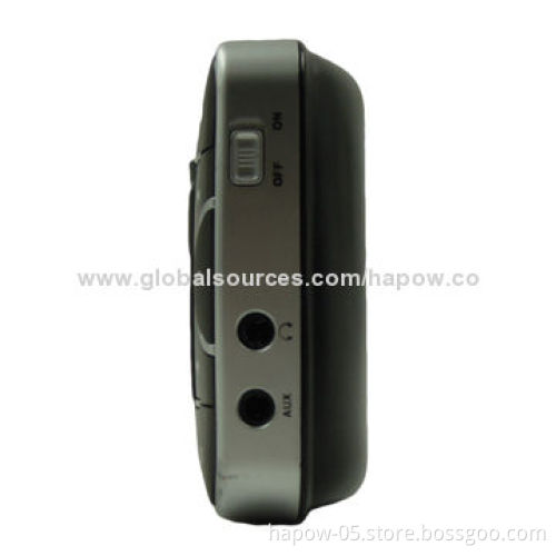 Bluetooth handsfree kits with power bank, speaker, recorder and LED lighter